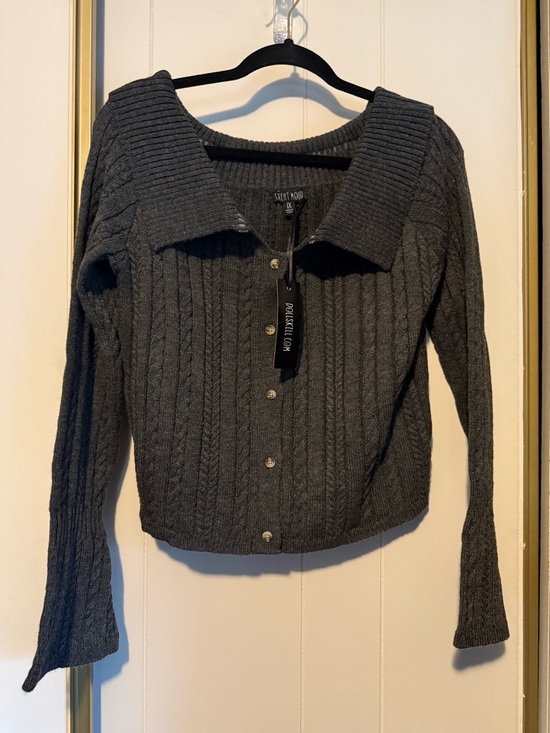 Dolls Kill Sweaters - 🆕 Dolls Kill SWEET FACE OFF THE SHOULDER CARDIGAN size 1x